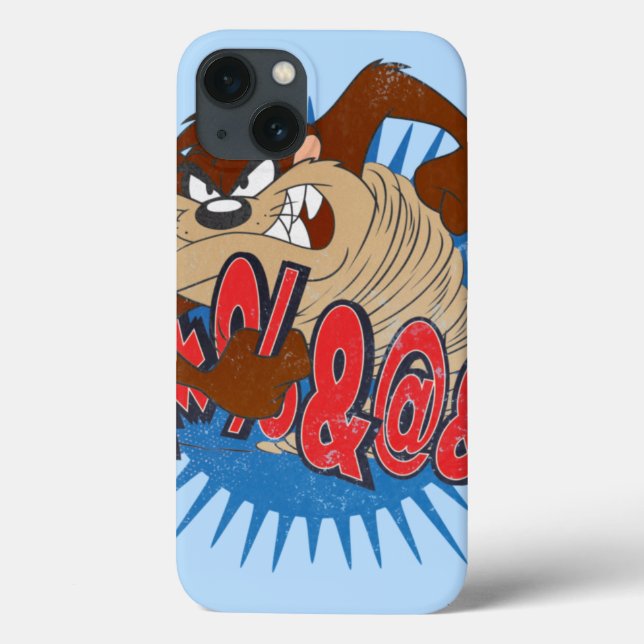 TAZ™-Zensur Case-Mate iPhone Hülle (Rückseite)