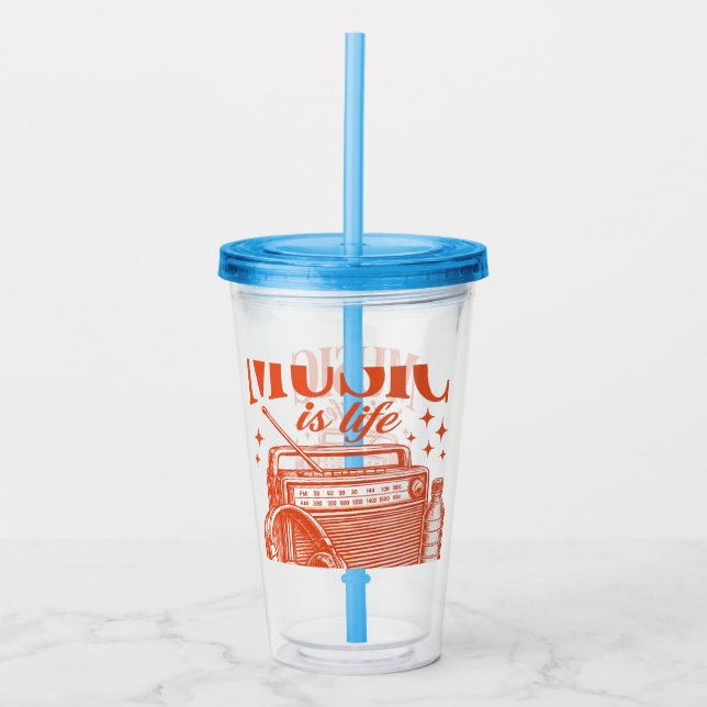 taza acryltrinkbecher (Vorderseite)