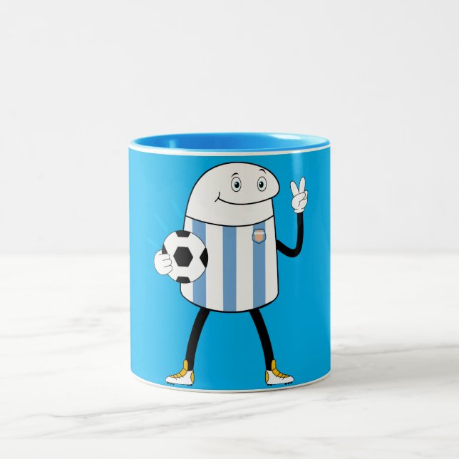 Taza Bicolor flork Zweifarbige Tasse (Mittel)