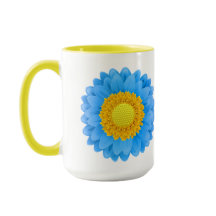 Taza Bicolor Margarita Colección Primavera