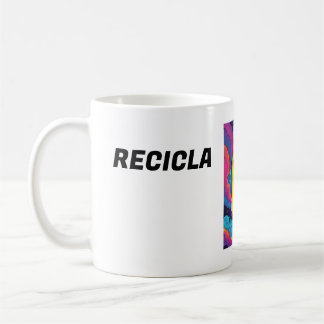 TAZA BLANCA DE DESAYUNO CON UN LINDO TEXTO KAFFEETASSE