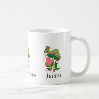 TAZA  BLANCA DE DESAYUNO  CON UN LINDO TEXTO KAFFEETASSE