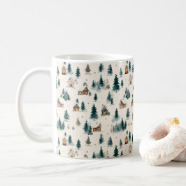 Taza cabañitas kaffeetasse