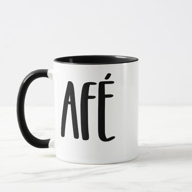 Taza café afé  tasse (Links)
