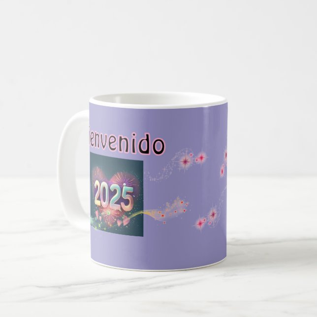 Taza coffee Año Nuevo Kaffeetasse (Vorderseite Links)
