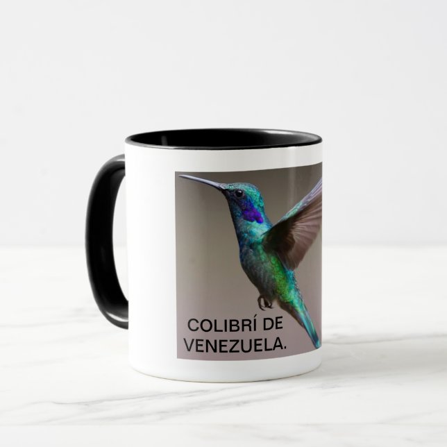 TAZA COLIBRÍ DE VENEZUELA. TASSE (Vorderseite Links)