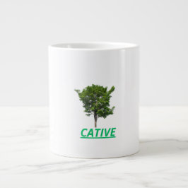 Taza con arbol en via de extinción Jumbo-Tasse