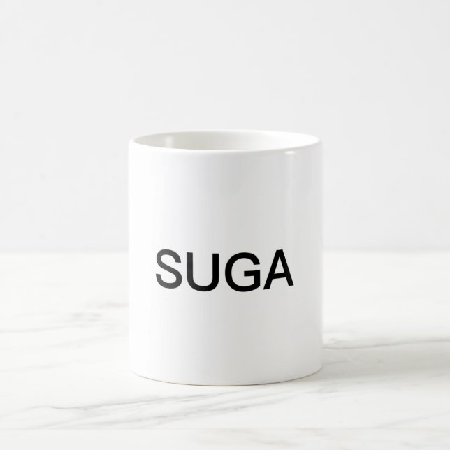 Taza con el nombre de SUGA de BTS Kaffeetasse (Mittel)