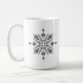 Taza con mandala kaffeetasse