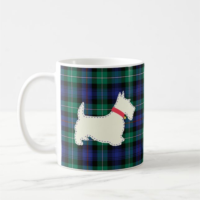 Taza con Scottish Terrier Kaffeetasse (Links)
