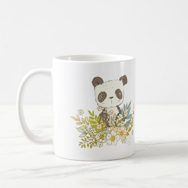 Taza de Café Baby Shower Panda Kaffeetasse (Links)