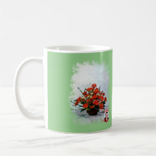 Taza de Café Bodegón de flores Kaffeetasse