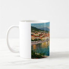 Taza De Café Coastal Village Kaffeetasse