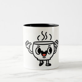Taza de Café en Modo Victorioso - Taza Divertida Zweifarbige Tasse