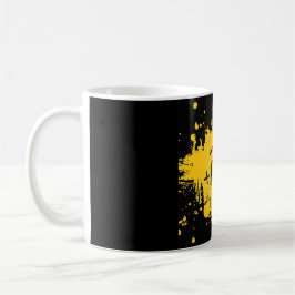 Taza de Cafe +Flow en negro Kaffeetasse