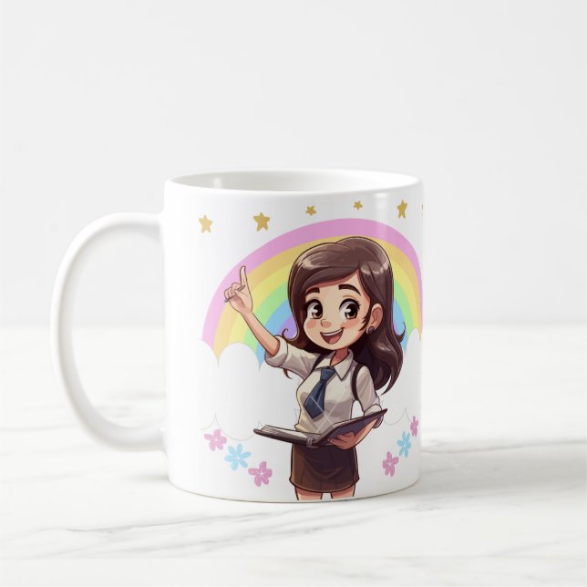 Taza de café kawaii para profesoras kaffeetasse (Links)