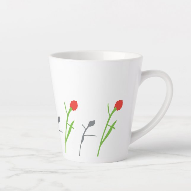 Taza de café latte milchtasse (Rechts)