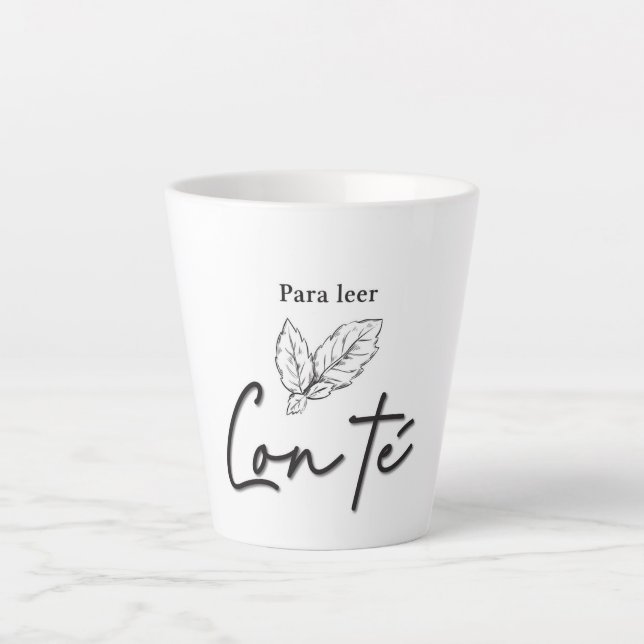 Taza de café latte milchtasse (Vorderseite)