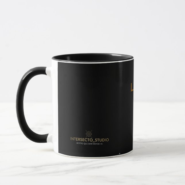 Taza de Café Negra 'Loading Since 1989' Tasse (Links)