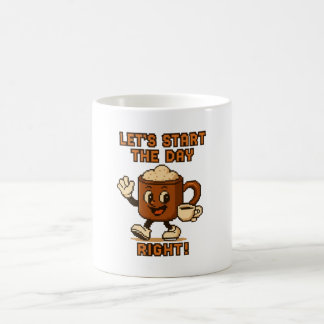 taza de café retro de caffi kaffeetasse