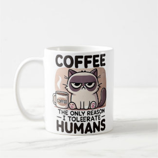 Taza de café - Taza divertida gato sarcástico Kaffeetasse