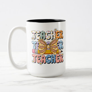 Taza de cafe Teacher  Zweifarbige Tasse