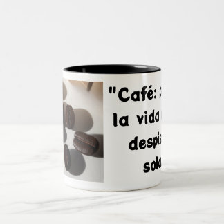 Taza de café zweifarbige tasse