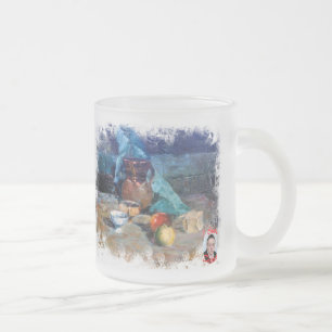 Taza De Cristal Esmerilado Bodegón a espátula Mattglastasse