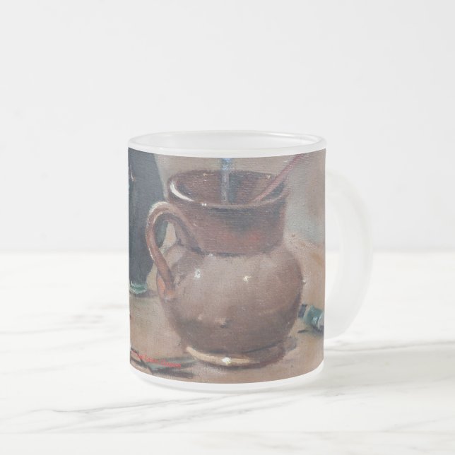 Taza De Cristal Esmerilado Bodegón Mattglastasse (VorderseiteRechts)