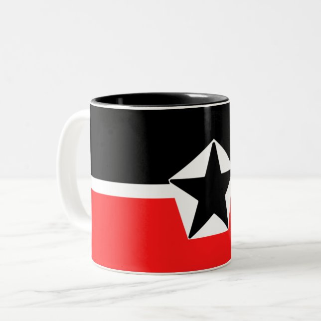 Taza de Eltavia 2024 Zweifarbige Tasse (Vorderseite Links)