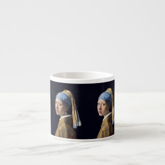 Taza de espresso de La joven de la perla Espressotasse