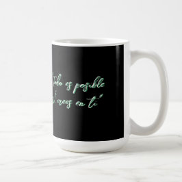 "Taza de inspiración canina" Kaffeetasse
