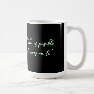 "Taza de inspiración canina" Kaffeetasse