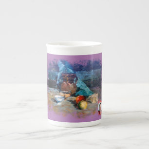 Taza De Porcelana Bodegón a espátula Prozellantasse
