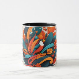 Taza Decorativa Arte Simbólico Equilibrio Tasse