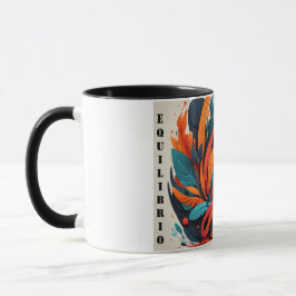 Taza Decorativa Arte Simbólico Equilibrio Tasse