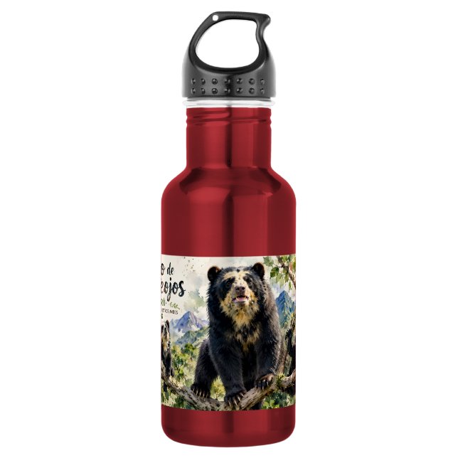 TAZA DECORATIVA  EDELSTAHLFLASCHE (Vorderseite)