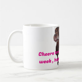 Taza desayuno con perrito divertido kaffeetasse