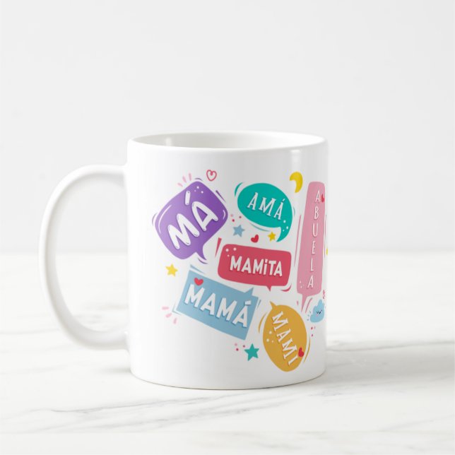 Taza Día de las Madres Kaffeetasse (Links)