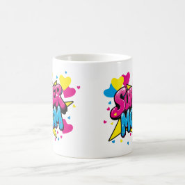  Taza día de las madres Super mama  Kaffeetasse