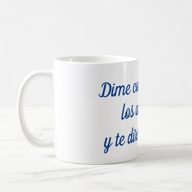 Taza dime como eres con los animales kaffeetasse (Links)