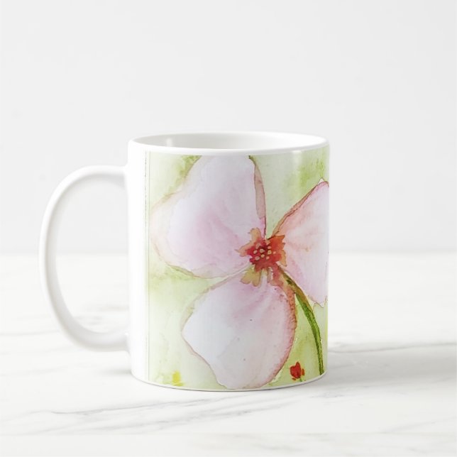 Taza dos flores kaffeetasse (Links)