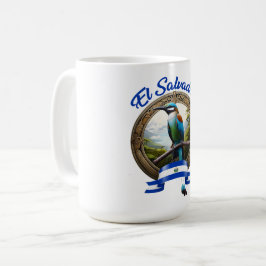 TAZA ESCUDO TOROGOZ EL SALVADOR KAFFEETASSE