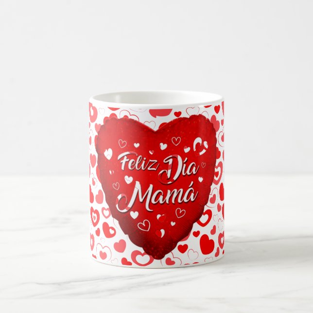 Taza Feliz Dia Mama Kaffeetasse (Mittel)