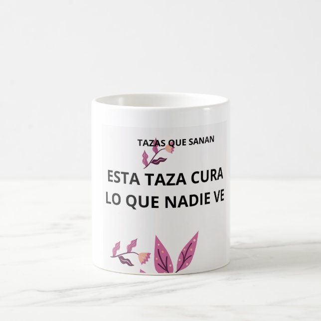 Taza frase sanación  kaffeetasse (Mittel)