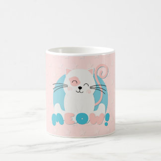 Taza Gato Feliz Kaffeetasse