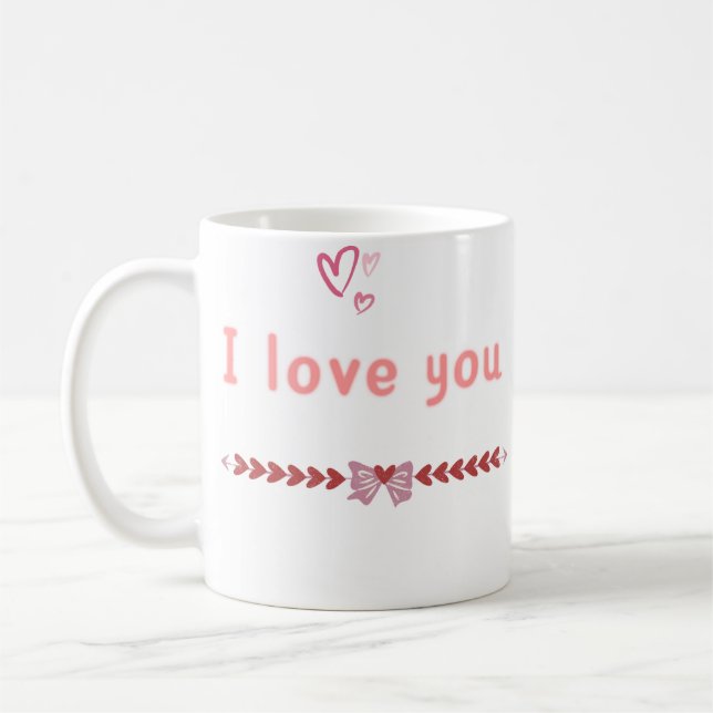 Taza I Love You Colección Con Mucho Amor ❤️  Kaffeetasse (Links)