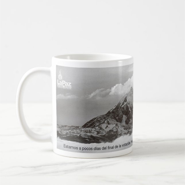 Taza Illimani Kaffeetasse (Links)