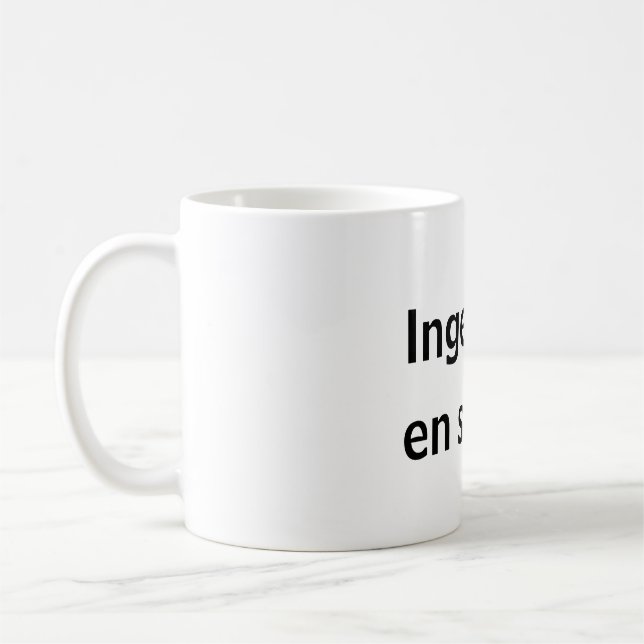 Taza ingeniero en sonido kaffeetasse (Links)