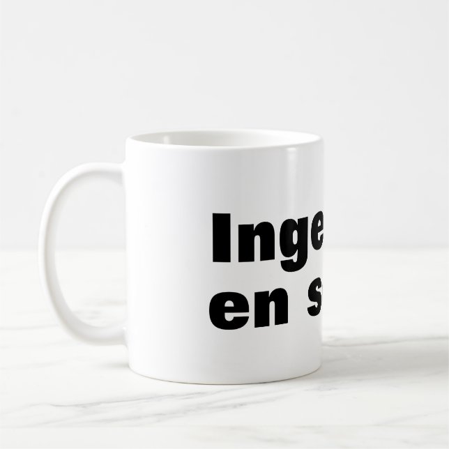 Taza ingeniero en sonido kaffeetasse (Links)
